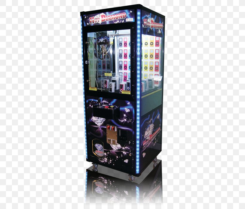 Claw Crane Vending Machines Arcade Game Redemption Game, PNG, 400x700px, Claw Crane, Amusement Arcade, Arcade Game, Bmi Gaming, Crane Download Free