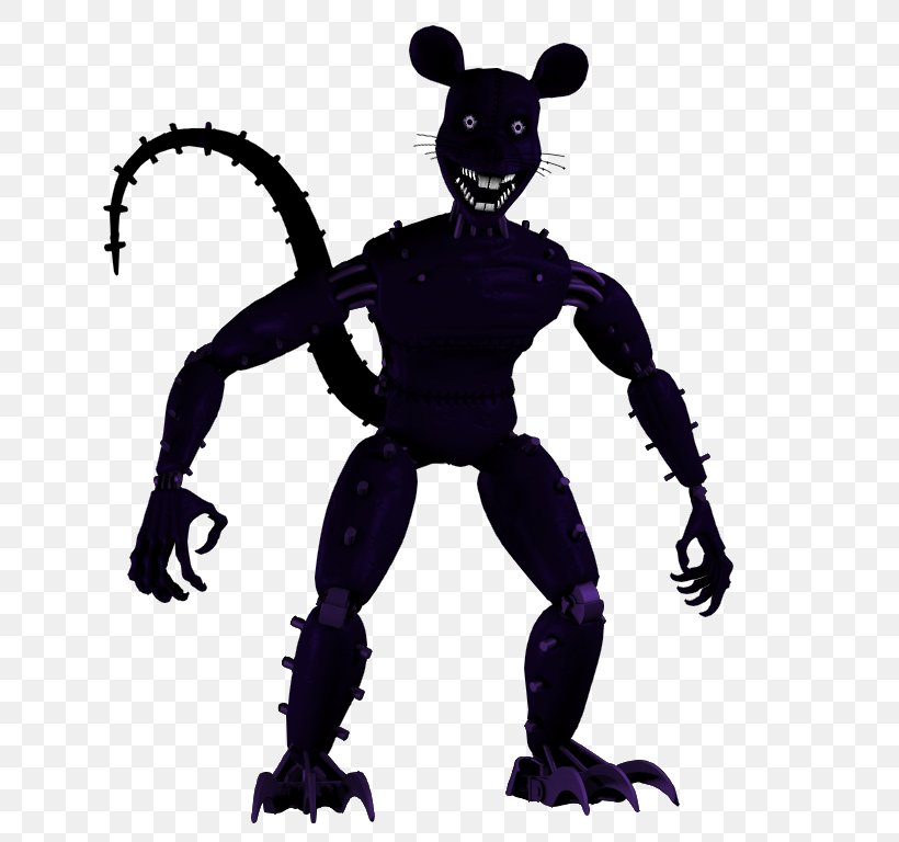 Five Nights At Freddy's 3 Five Nights At Freddy's 4 Five Nights At Freddy's: Sister Location Five Nights At Freddy's 2 Rat, PNG, 768x768px, Rat, Android, Animatronics, Fictional Character, Mouse Download Free