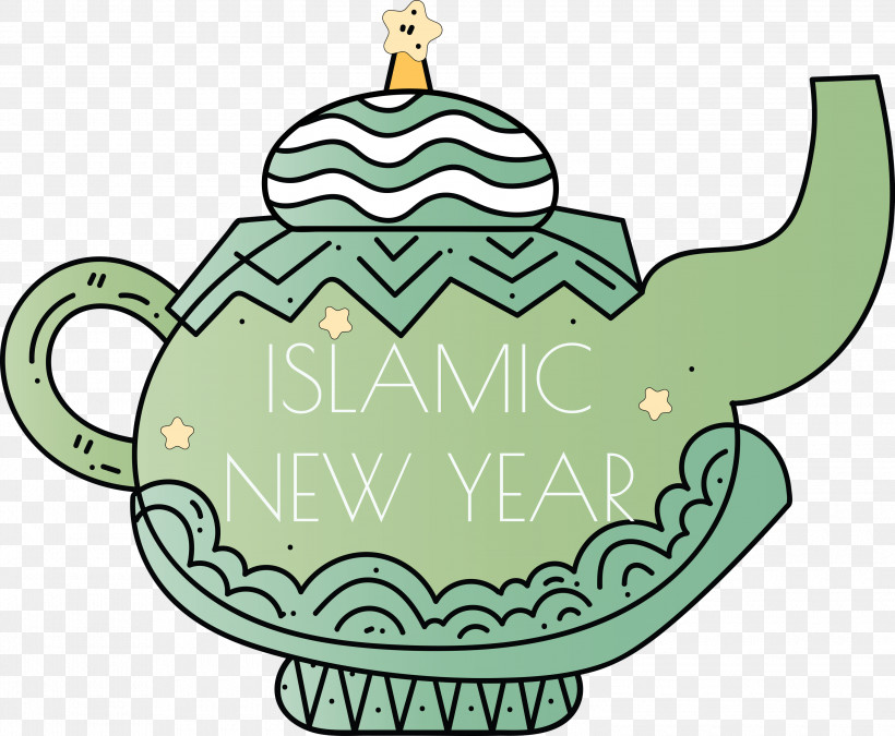 Islamic New Year Arabic New Year Hijri New Year, PNG, 3000x2471px, Islamic New Year, Arabic New Year, Cartoon, Christmas Day, Christmas Ornament Download Free