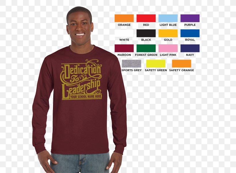 Long-sleeved T-shirt Hoodie Long-sleeved T-shirt, PNG, 600x600px, Tshirt, Brand, Casual Wear, Clothing, Collar Download Free