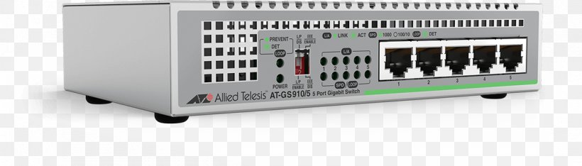 Network Switch Allied Telesis Ubiquiti Networks Port Gigabit Ethernet, PNG, 1200x343px, Network Switch, Allied Telesis, Audio Receiver, Cisco Systems, Computer Port Download Free