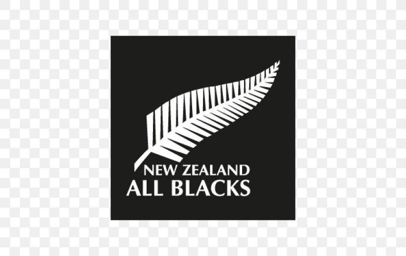 New Zealand National Rugby Union Team Logo, PNG, 518x518px, New Zealand, Black And White, Brand, Cdr, Haka Download Free
