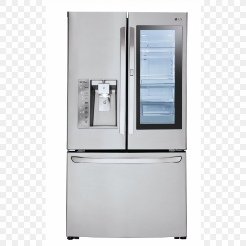 Refrigerator LG LFXS30796 LG Electronics LG LFXC24796 Frigidaire Gallery FGHB2866P, PNG, 1000x1000px, Refrigerator, Door, Freezers, Frigidaire Gallery Fghb2866p, Home Appliance Download Free