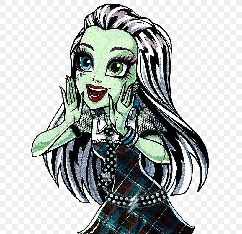 Frankie Stein Frankenstein's Monster Monster High Drawing, PNG, 627x793px, Watercolor, Cartoon, Flower, Frame, Heart Download Free