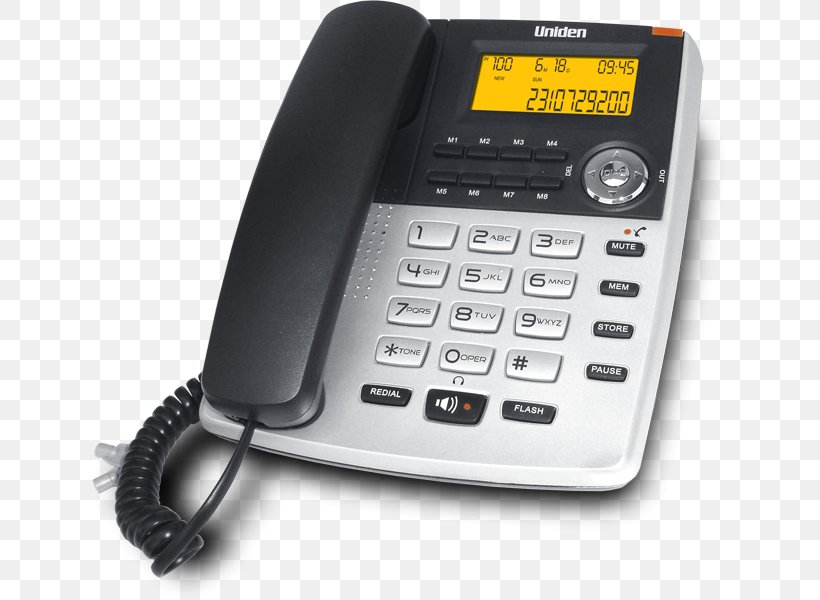 Uniden Telephone Dual-tone Multi-frequency Signaling Call Waiting Home & Business Phones, PNG, 636x600px, Uniden, Answering Machine, Answering Machines, Call Waiting, Caller Id Download Free
