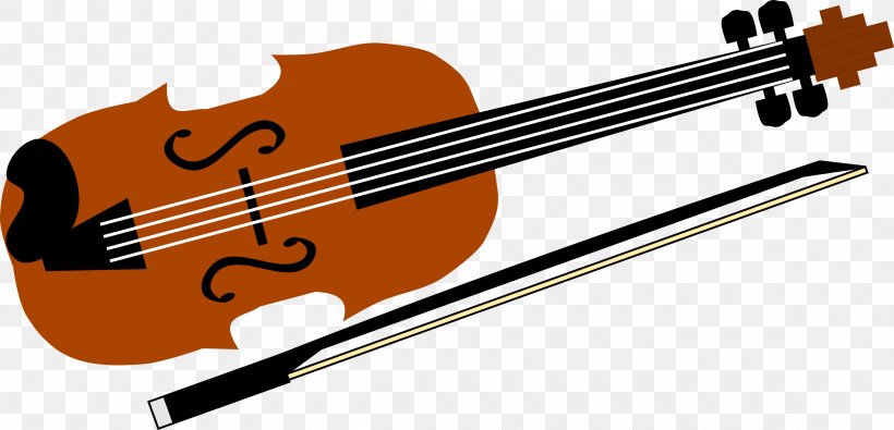 Violin Bow Musical Instruments Clip Art, PNG, 2400x1159px, Watercolor, Cartoon, Flower, Frame, Heart Download Free