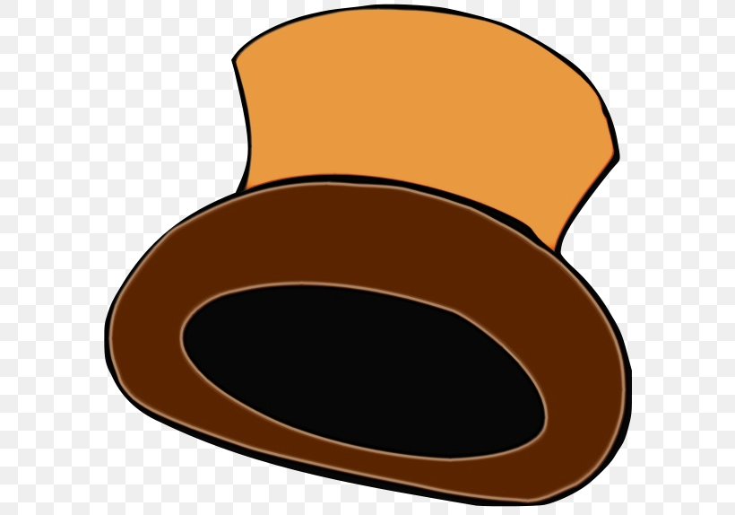 Clip Art Brown Headgear Hat, PNG, 600x574px, Watercolor, Brown, Hat, Headgear, Paint Download Free