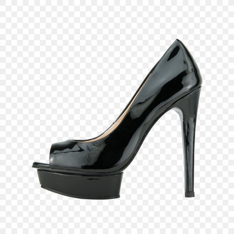 Court Shoe Patent Leather Peep-toe Shoe Platform Shoe, PNG, 1024x1024px, Court Shoe, Ballet Flat, Basic Pump, Black, Boot Download Free