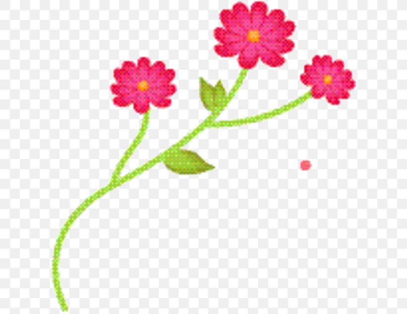 Pink Flower Cartoon, PNG, 629x632px, Herbaceous Plant, Annual Plant, Cut Flowers, Family, Flower Download Free