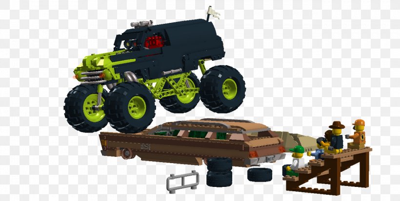 Radio-controlled Car Motor Vehicle Monster Truck Monster Jam World Finals, PNG, 1271x642px, Car, Automotive Tire, Grave Digger, Lego, Lego Ideas Download Free