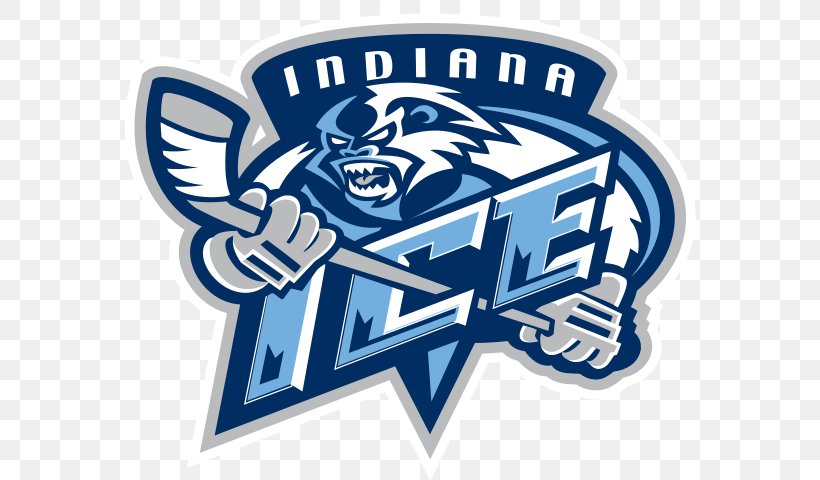Indiana Farmers Coliseum Indiana Ice United States Hockey League Indiana Pacers Ice Hockey, PNG, 584x480px, Indiana Farmers Coliseum, Blue, Brand, Emblem, Hockey Download Free