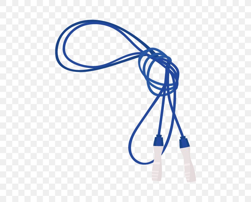 Jump Ropes Blue, PNG, 660x660px, Jump Ropes, Blue, Cable, Electric Blue, Electrical Cable Download Free