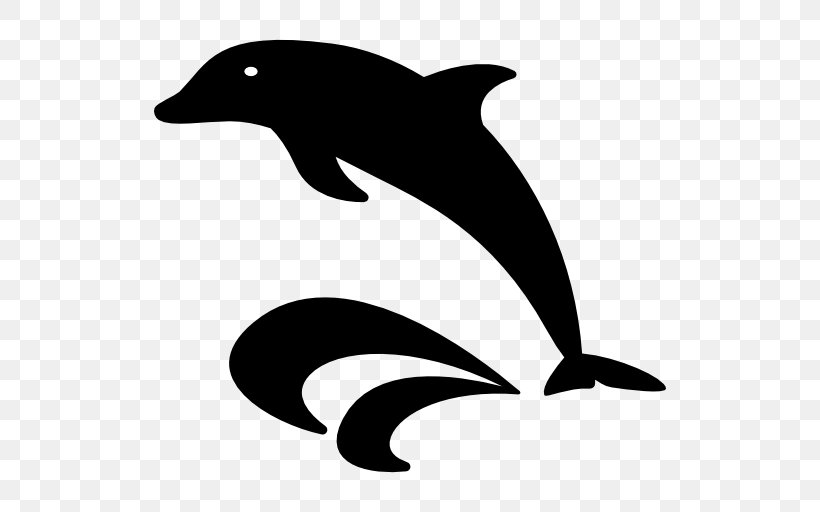 Nature Sea Animals Dolphin, PNG, 512x512px, Oceanic Dolphin, Artwork, Beak, Black, Black And White Download Free