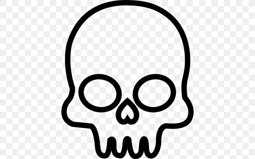 Skull Bone Clip Art, PNG, 512x512px, Skull, Black, Black And White, Body Jewelry, Bone Download Free