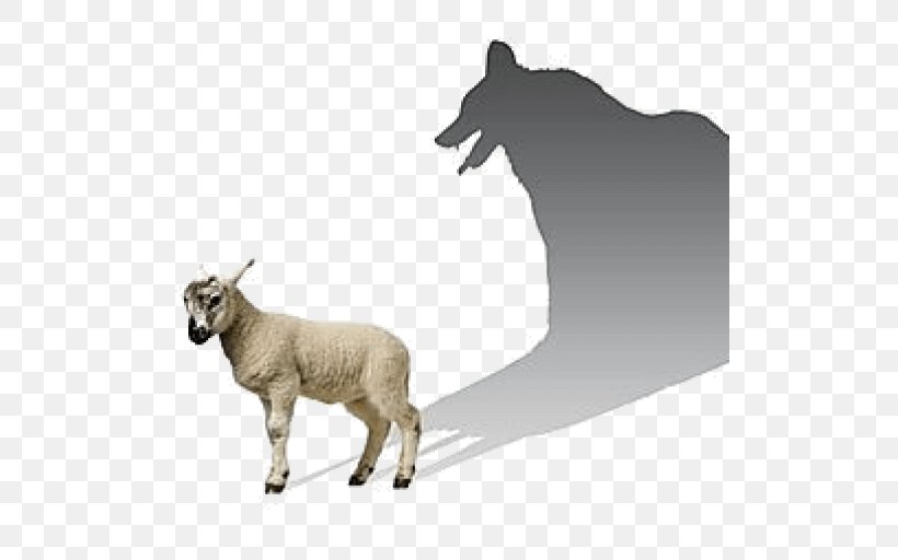 Wolf In Sheep's Clothing Gray Wolf Shepherd Herder, PNG, 512x512px, Sheep, Advertising, Cattle Like Mammal, Christianity, Cow Goat Family Download Free
