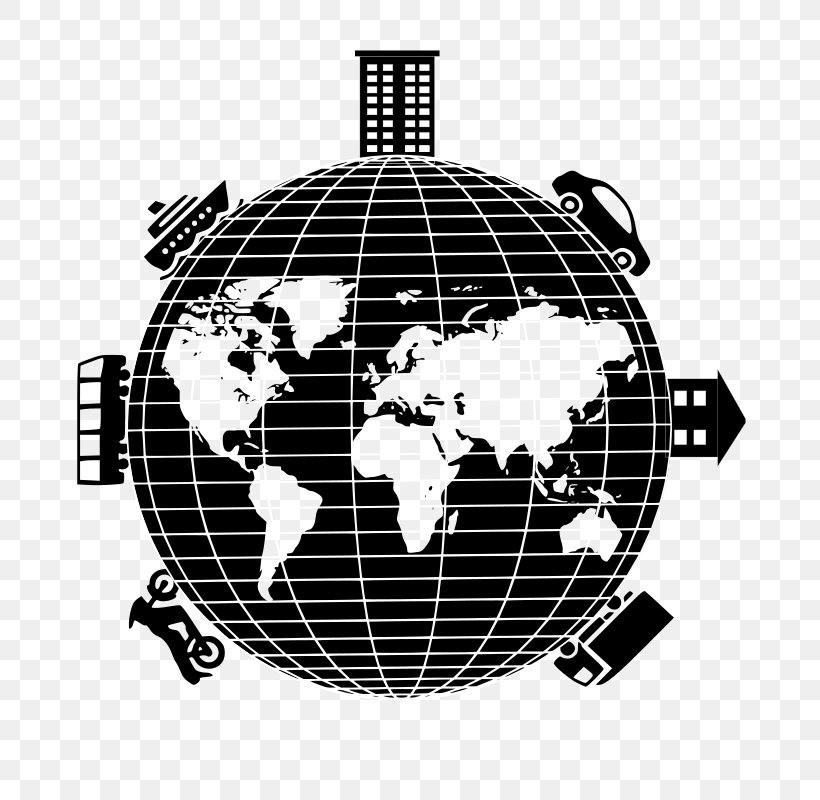 World Map Globe United States, PNG, 800x800px, World, Black And White, Globe, Map, Monochrome Download Free
