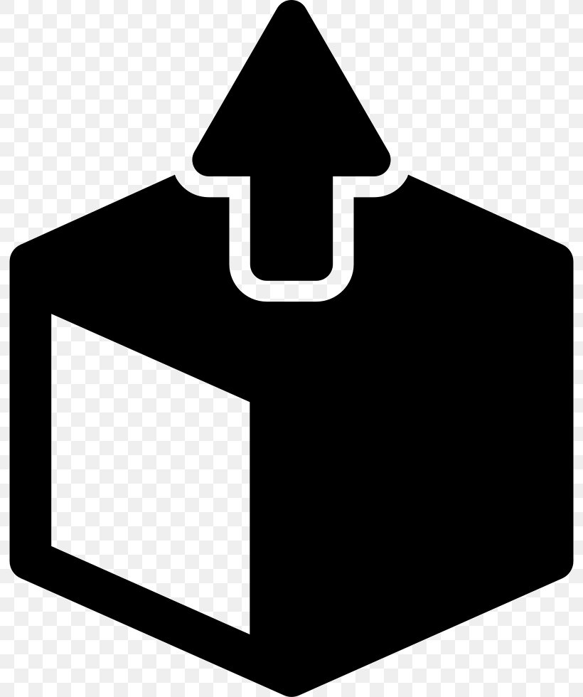Arrow Box Symbol Logistics, PNG, 794x980px, Box, Black, Black And White, Delivery, Logistics Download Free