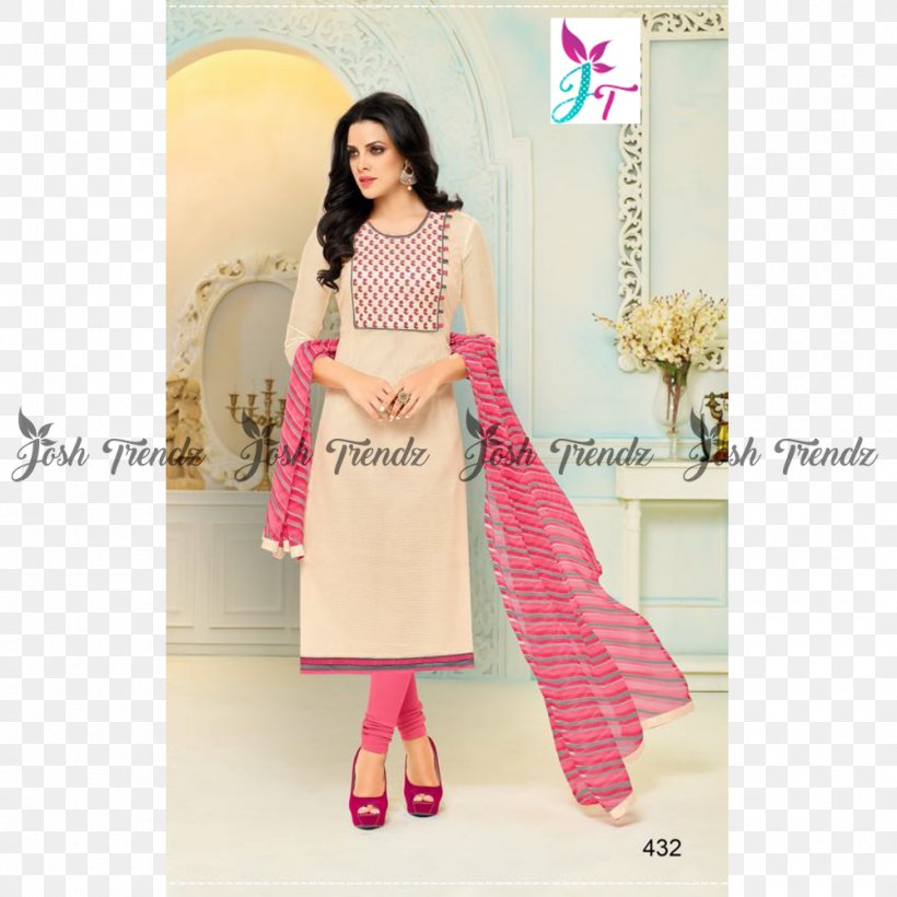 Chanderi Shalwar Kameez Textile Dress Churidar, PNG, 1000x1000px, Chanderi, Casual Attire, Chiffon, Churidar, Clothing Download Free