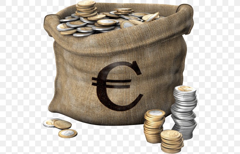 Money Coin Finance Euro Bag, PNG, 530x526px, Money, Bag, Bullion, Coin, Currency Download Free
