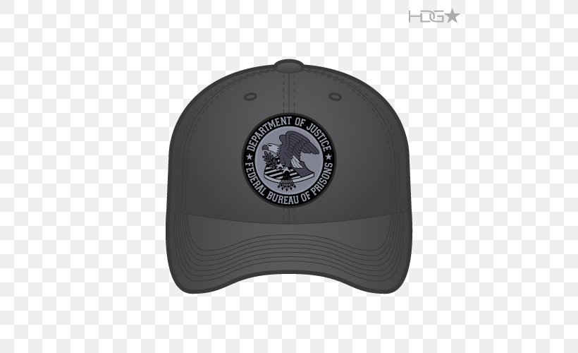 Baseball Cap Federal Bureau Of Prisons Prison Officer Corrections, PNG, 500x500px, Baseball Cap, Badge, Brand, Cap, Challenge Coin Download Free