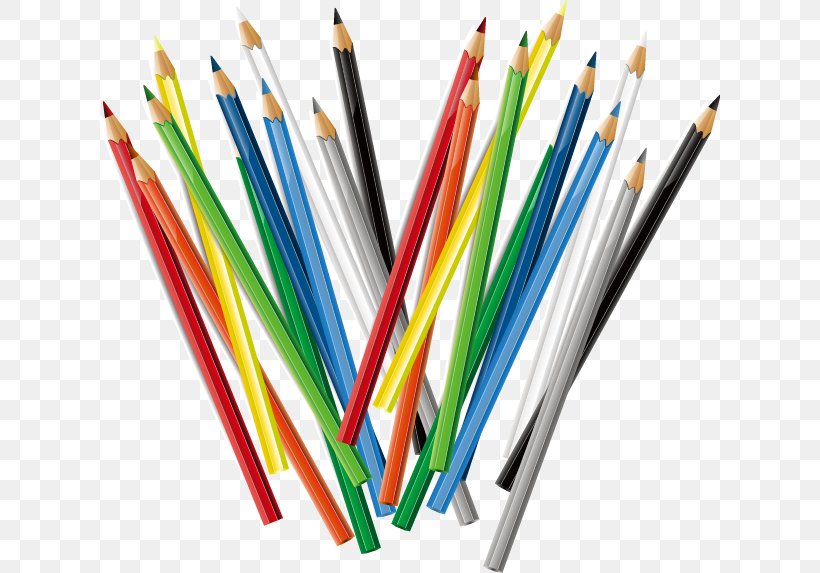 Colored Pencil, PNG, 621x573px, Pencil, Color, Colored Pencil, Compass, Material Download Free