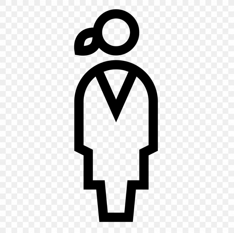 Woman Icon, PNG, 1600x1600px, Woman, Black And White, Brand, Logo, Monochrome Download Free