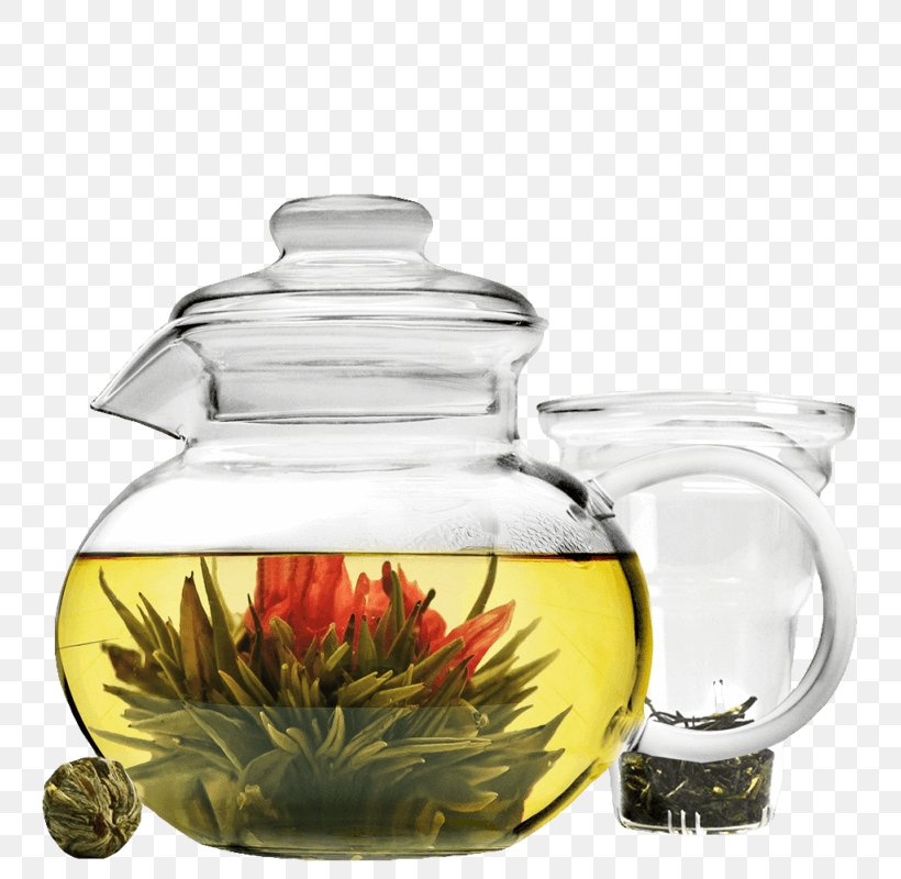 Flowering Tea Green Tea Infuser Teapot, PNG, 800x800px, Flowering Tea, Beer Brewing Grains Malts, Camellia Sinensis, Carafe, Drink Download Free