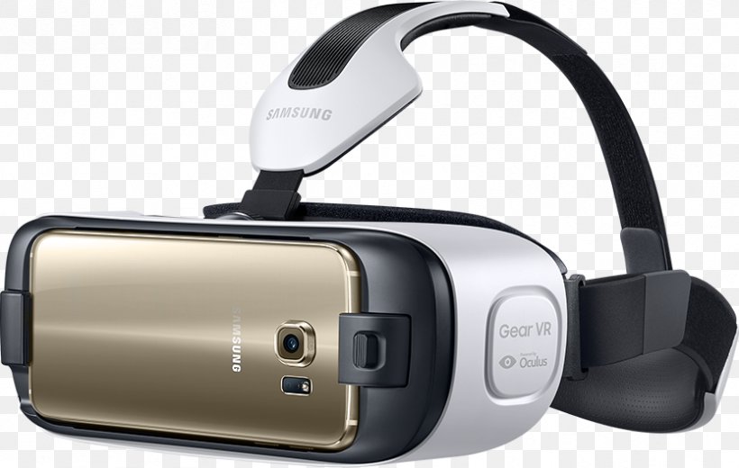 Samsung Gear VR Samsung Galaxy S6 Oculus Rift Virtual Reality, PNG, 833x529px, Samsung Gear Vr, Aframe, Audio, Audio Equipment, Electronic Device Download Free