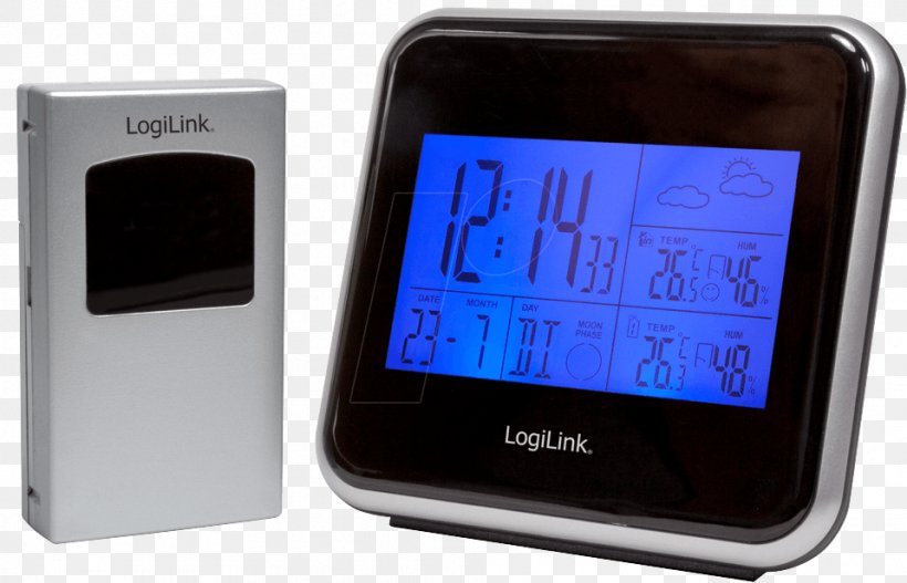 Weather Station Wireless Z-Wave LogiLink DiscoLady Black, SP0038 Bluetooth, PNG, 959x617px, Weather Station, Bluetooth, Bluetooth Low Energy, Cordless, Electronics Download Free