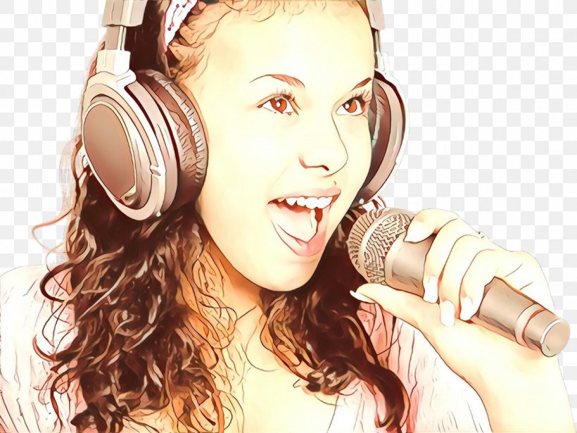 Singing Cartoon, PNG, 1154x866px, Microphone, Audio Equipment, Ear, Electronic Device, Gadget Download Free