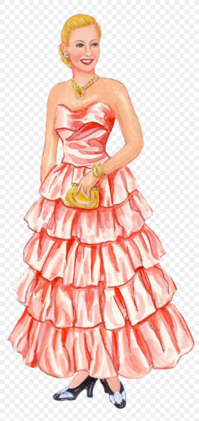 Eva Perón Evita Paper Dolls II Dress Paper Toys, PNG, 800x1732px, Evita, Clothing, Costume, Costume Design, Dance Dress Download Free