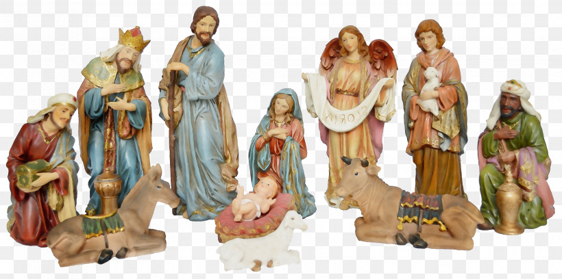 Figurine Nativity Scene Statue Toy Interior Design, PNG, 3302x1644px, Watercolor, Action Figure, Animal Figure, Figurine, Games Download Free