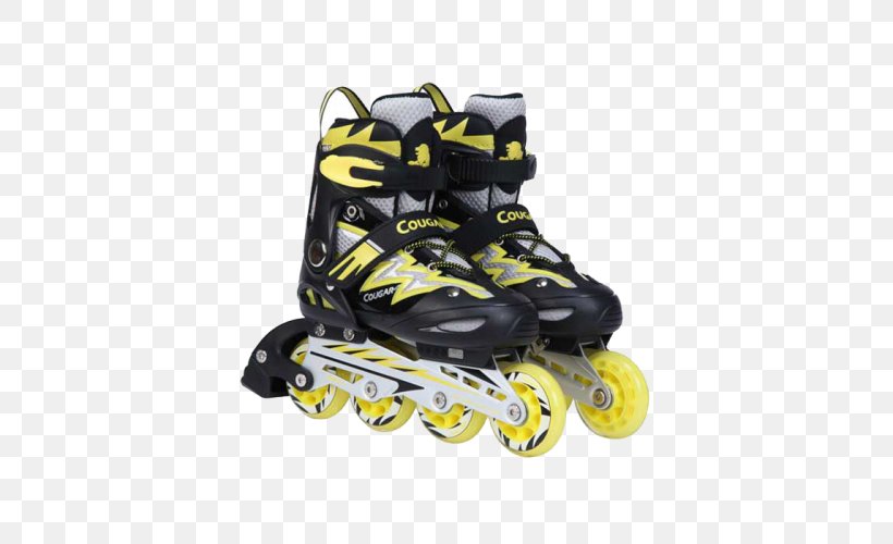 Yellow Roller Skates Skateboard Shoe Heelys, PNG, 500x500px, Yellow, Black, Child, Cross Training Shoe, Footwear Download Free