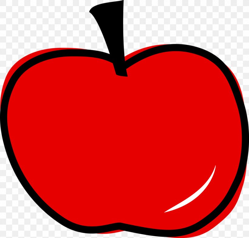 Apple Drawing Clip Art, PNG, 958x917px, Apple, Area, Drawing, Fruit, Heart Download Free