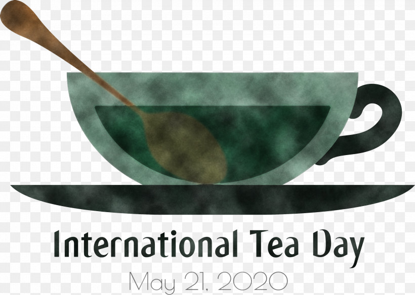 International Tea Day Tea Day, PNG, 3000x2140px, International Tea Day, Cartoon, Drawing, Logo, Spoon Download Free