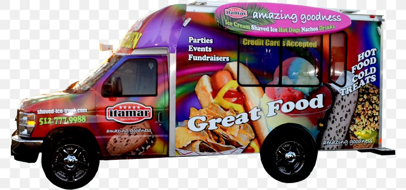 Ice Cream Car Snow Cone Commercial Vehicle Van, PNG, 778x384px, Ice Cream, Brand, Business, Car, Commercial Vehicle Download Free