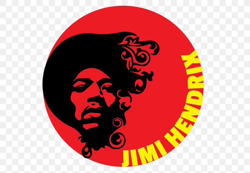 Jimi Hendrix Logo Clip Art, PNG, 595x566px, Jimi Hendrix, Art, Logo, Red, Symbol Download Free