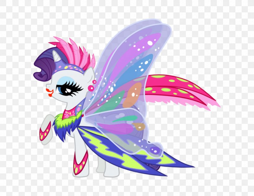 Rarity Pony Rainbow Dash Pinkie Pie Image, PNG, 900x695px, Rarity, Art, Butterfly, Dress, Feather Download Free