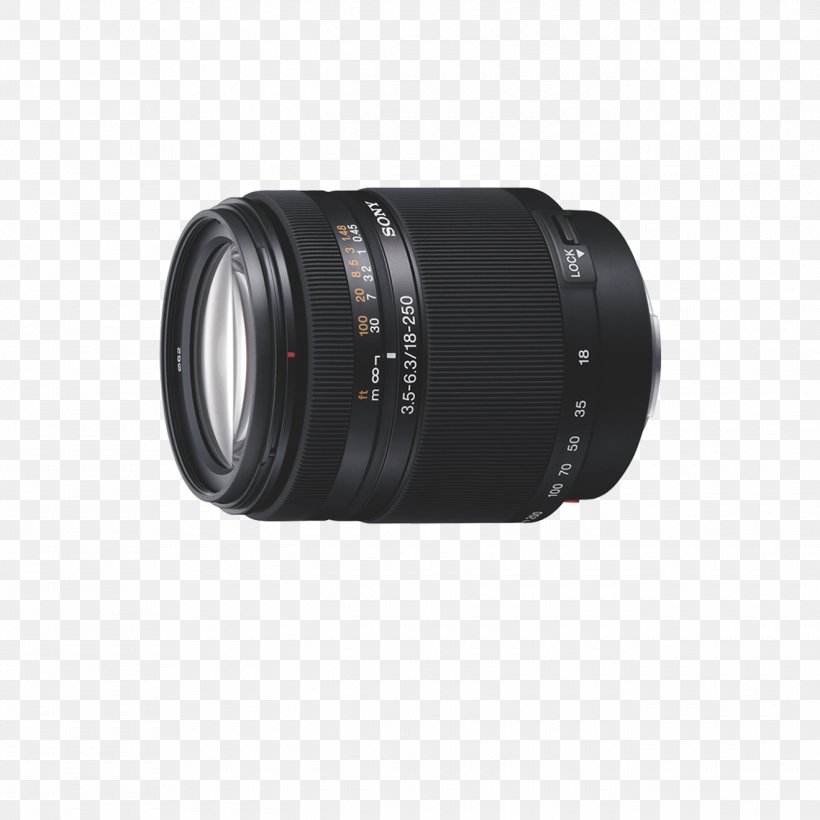 Sony α Sony DT 18-250mm F/3.5-6.3 Sony SLT Camera Camera Lens, PNG, 1320x1320px, Sony, Apsc, Camera, Camera Accessory, Camera Lens Download Free