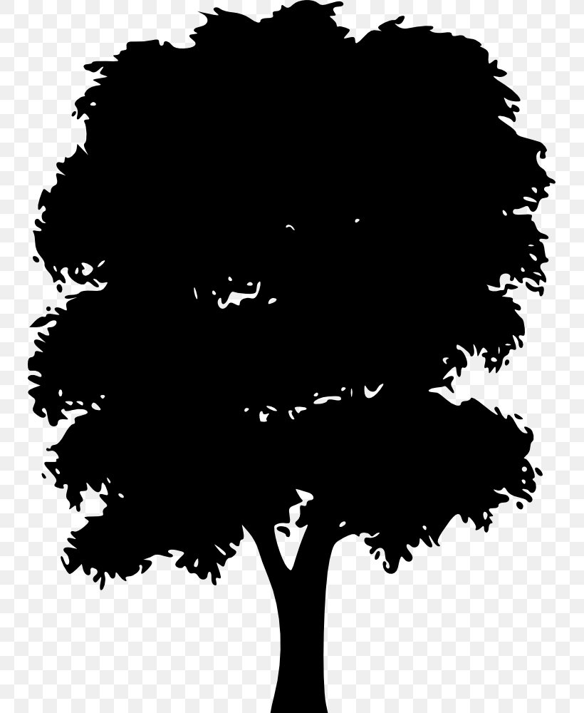 Tree Clip Art, PNG, 741x1000px, Tree, Art, Black, Black And White, Branch Download Free