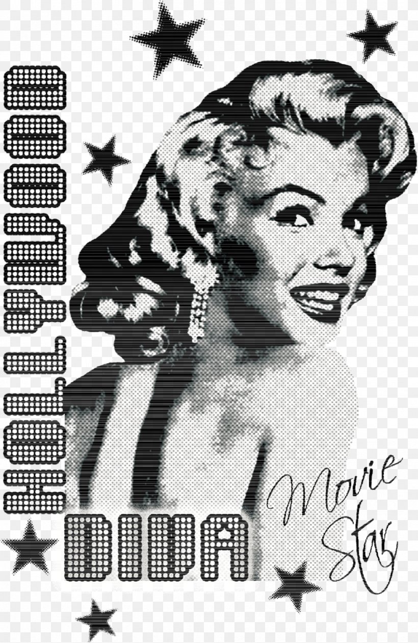 Marilyn Monroe T-shirt Printmaking Screen Printing, PNG, 975x1500px, Marilyn Monroe, Art, Black And White, Head, Monochrome Download Free