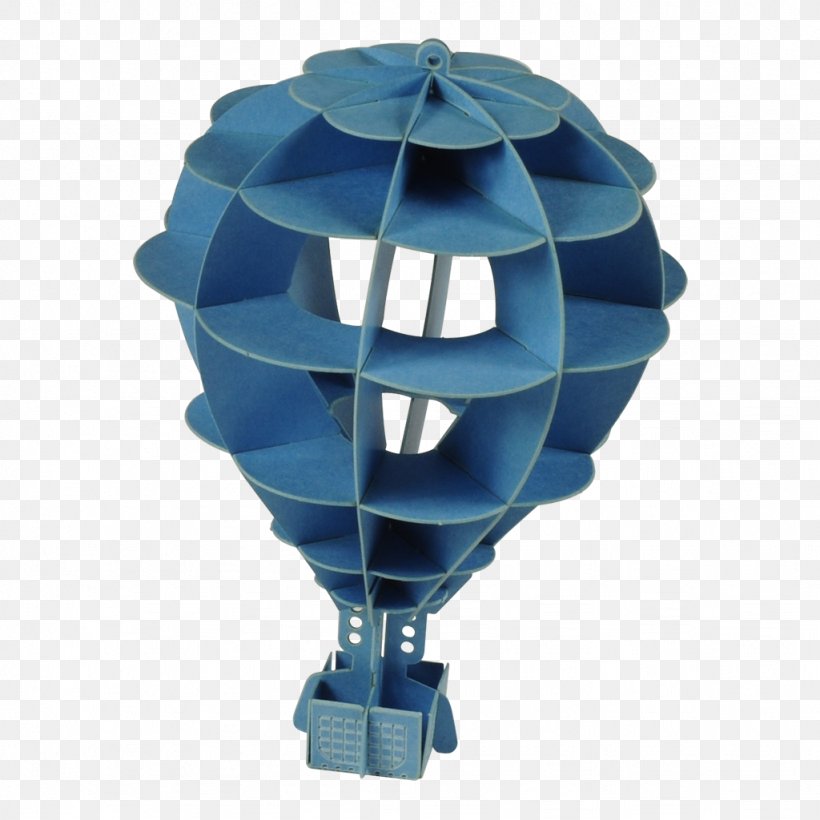 Paper Model Hot Air Ballooning, PNG, 1024x1024px, Paper, Adhesive, Balloon, Blue, Cobalt Blue Download Free