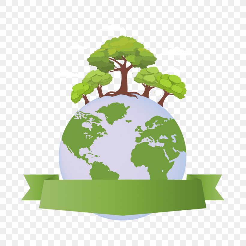 World Environment Day Natural Environment Euclidean Vector Megabyte, PNG, 1200x1200px, World Environment Day, Environment Day, Globe, Grass, Green Download Free