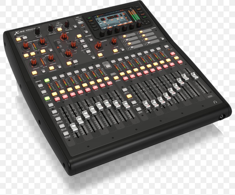 BEHRINGER X32 PRODUCER Audio Mixers Digital Mixing Console, PNG, 800x682px, Behringer X32 Producer, Audio, Audio Equipment, Audio Mixers, Behringer Download Free