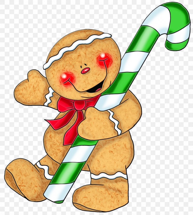 Christmas Gingerbread Man, PNG, 1147x1280px, Watercolor, Biscuits, Candy, Candy Cane, Cartoon Download Free