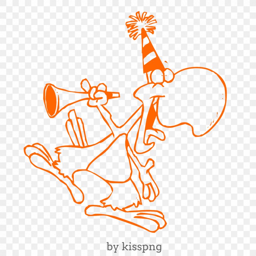 Happy Birthday, PNG, 1200x1200px, Daffy Duck, Area, Art, Birthday, Cartoon Download Free