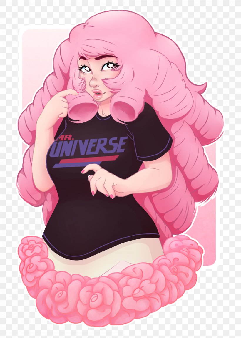 Rose Quartz Fan Art DeviantArt, PNG, 2000x2800px, Watercolor, Cartoon, Flower, Frame, Heart Download Free