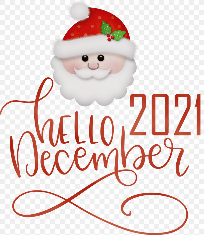 Christmas Day, PNG, 2605x3000px, Hello December, Bauble, Christmas Day, December, Holiday Ornament Download Free