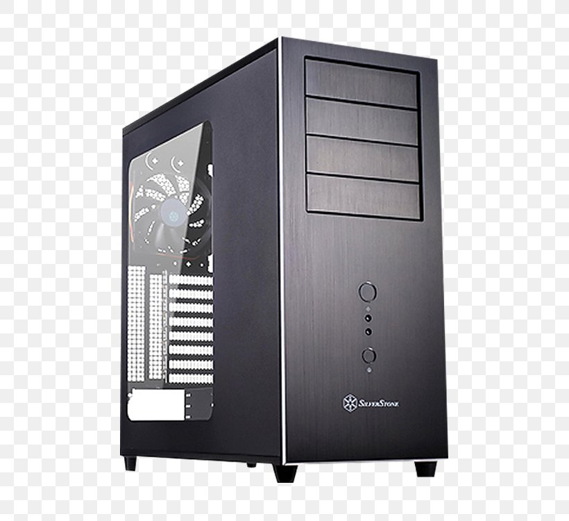 Computer Cases & Housings Power Supply Unit SilverStone Technology MicroATX, PNG, 750x750px, Computer Cases Housings, Atx, Computer Case, Computer Component, Computer Hardware Download Free