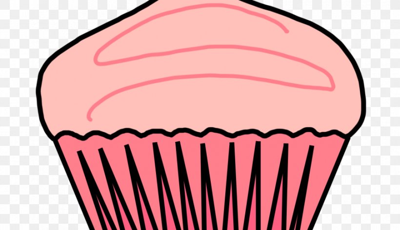 Cupcake Drawing Cartoon Clip Art, PNG, 900x520px, Cupcake, Area, Baking Cup, Black And White, Cartoon Download Free